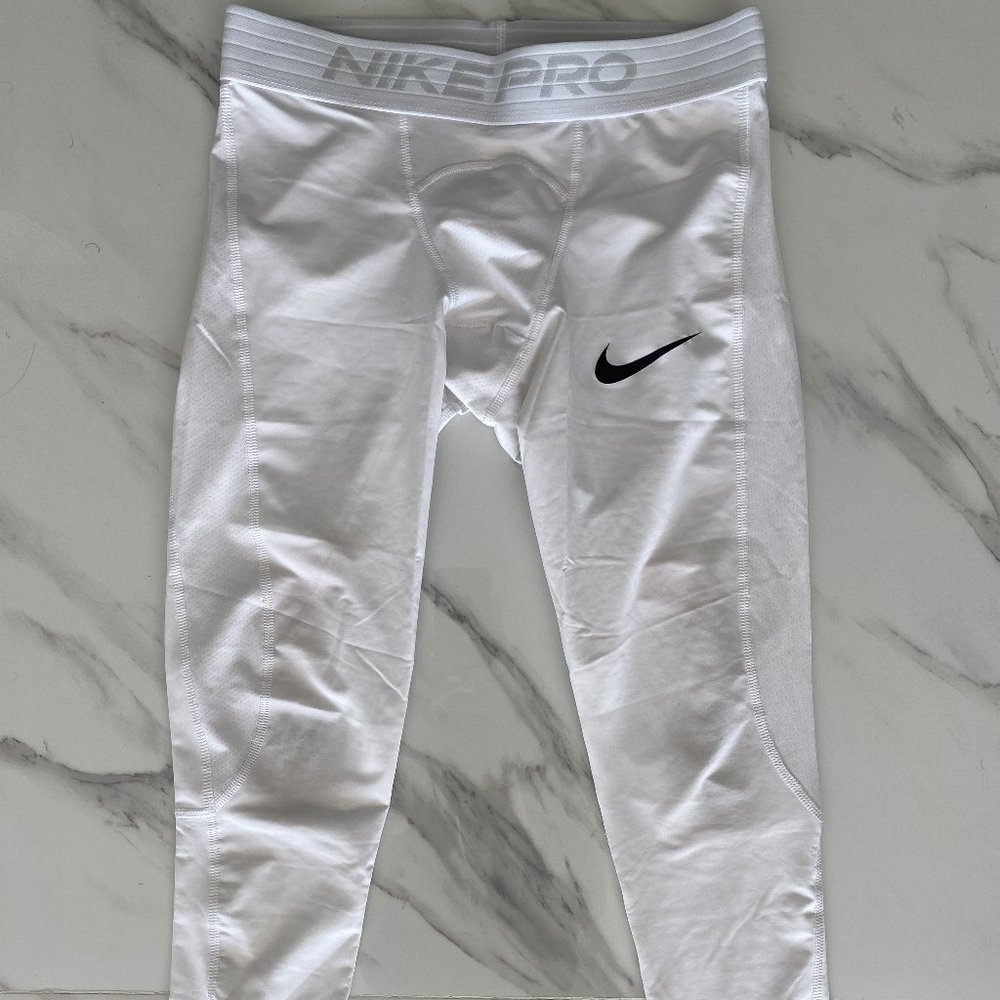 White Athletic Tights